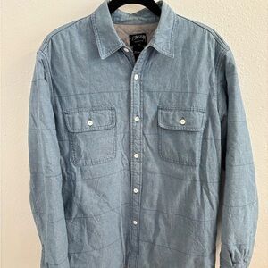 Stussy denim jacket.